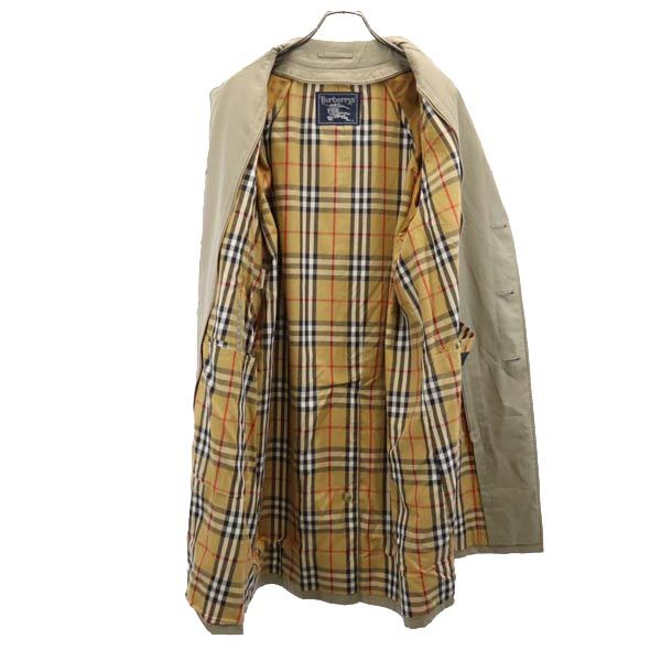 Burberrys 80s Vintage Khaki Bal Collar Coat