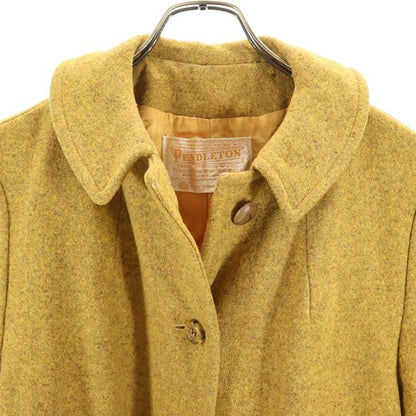 PENDLETON 70s Vintage Stand Coat Yellow
