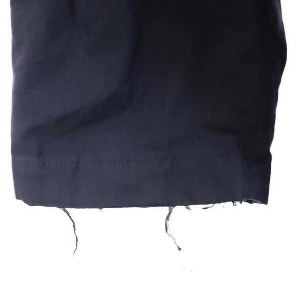 Burberrys 90s Japan Down Liner Balmacaan Coat Navy Size LA