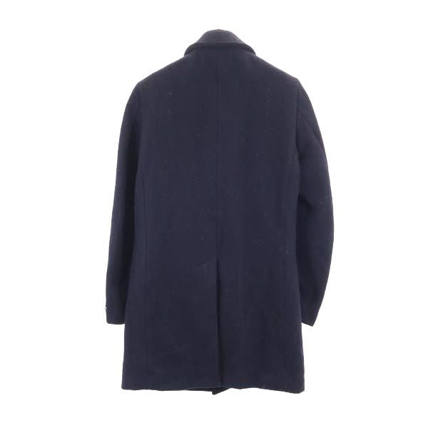 Markaware Japanese Balmacaan Coat Navy Size 2
