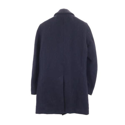 Markaware Japanese Balmacaan Coat Navy Size 2