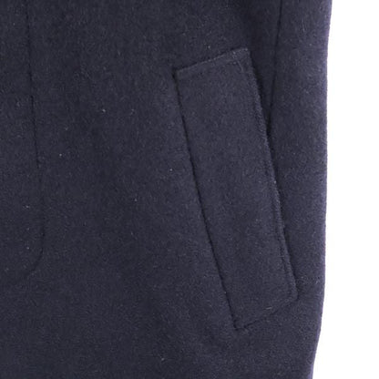 Markaware Japanese Balmacaan Coat Navy Size 2