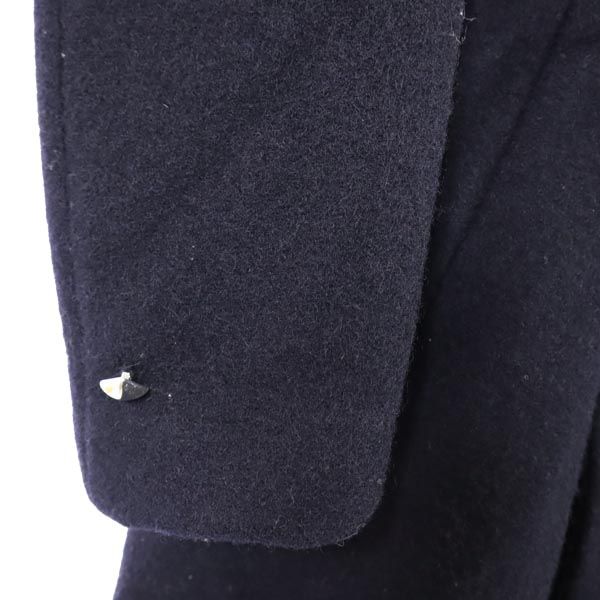 Markaware Japanese Balmacaan Coat Navy Size 2