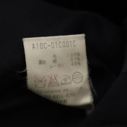 Markaware Japanese Balmacaan Coat Navy Size 2