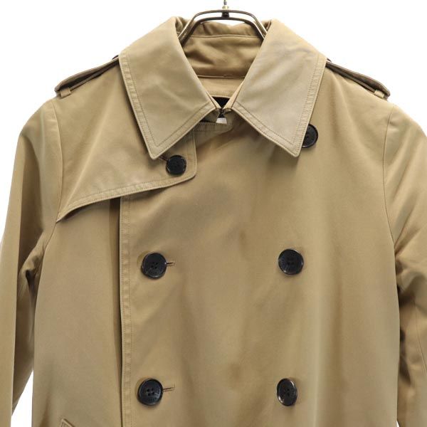HYKE Lined 2-Way Trench Coat Beige Size 1