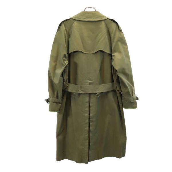 Burberrys 80s 90s Vintage Khaki Trench Coat Size L