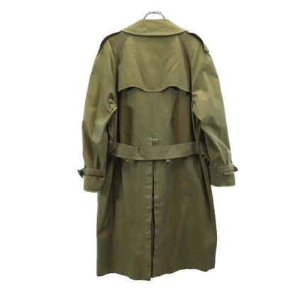 Burberrys 80s 90s Vintage Khaki Trench Coat Size L