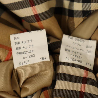 Burberrys 90s Vintage Lined Beige Balmacaan Coat Size L