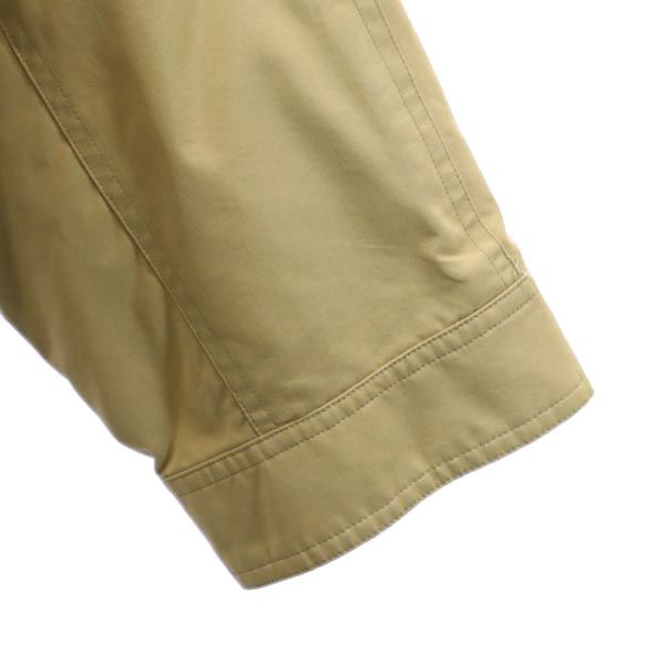 Burberrys 90s Vintage Lined Beige Balmacaan Coat Size L