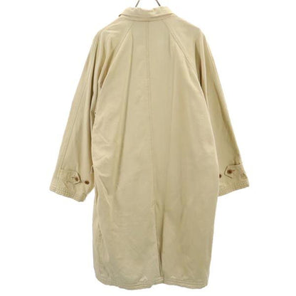 BARACUTA Green Label Balmacaan Coat Beige Size M