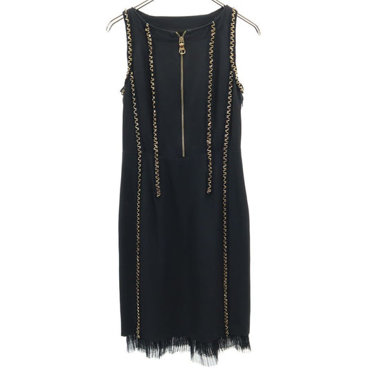 LOEWE Black Chain Midi Dress