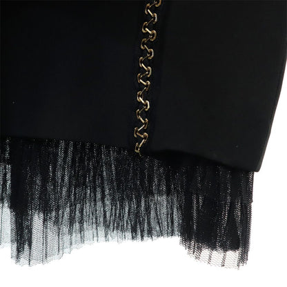 LOEWE Black Chain Midi Dress