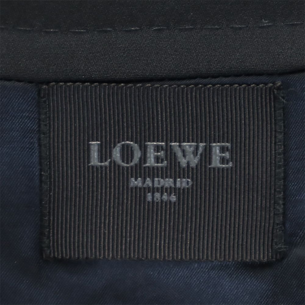 LOEWE Black Chain Midi Dress