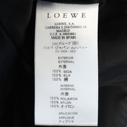 LOEWE Black Chain Midi Dress