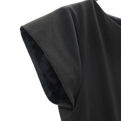 GUCCI Short Sleeve Midi Dress Black Size 36