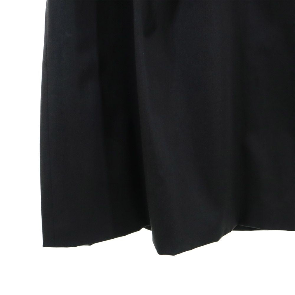 GUCCI Short Sleeve Midi Dress Black Size 36