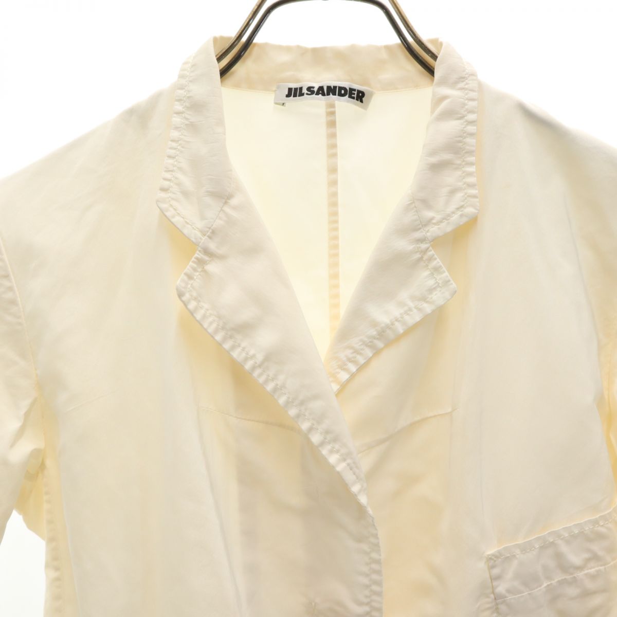 JIL SANDER Silk Blend 3/4 Sleeve Shirt Dress Size 36