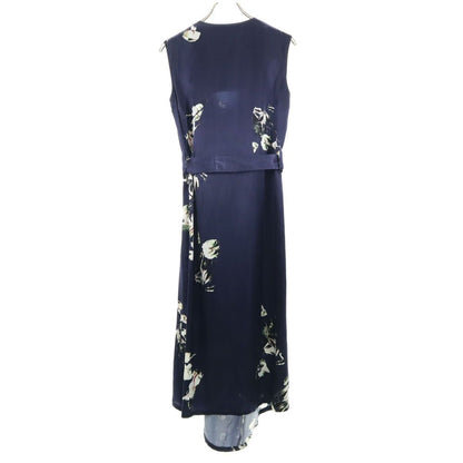 Y's Navy Sleeveless Maxi Dress Size 1