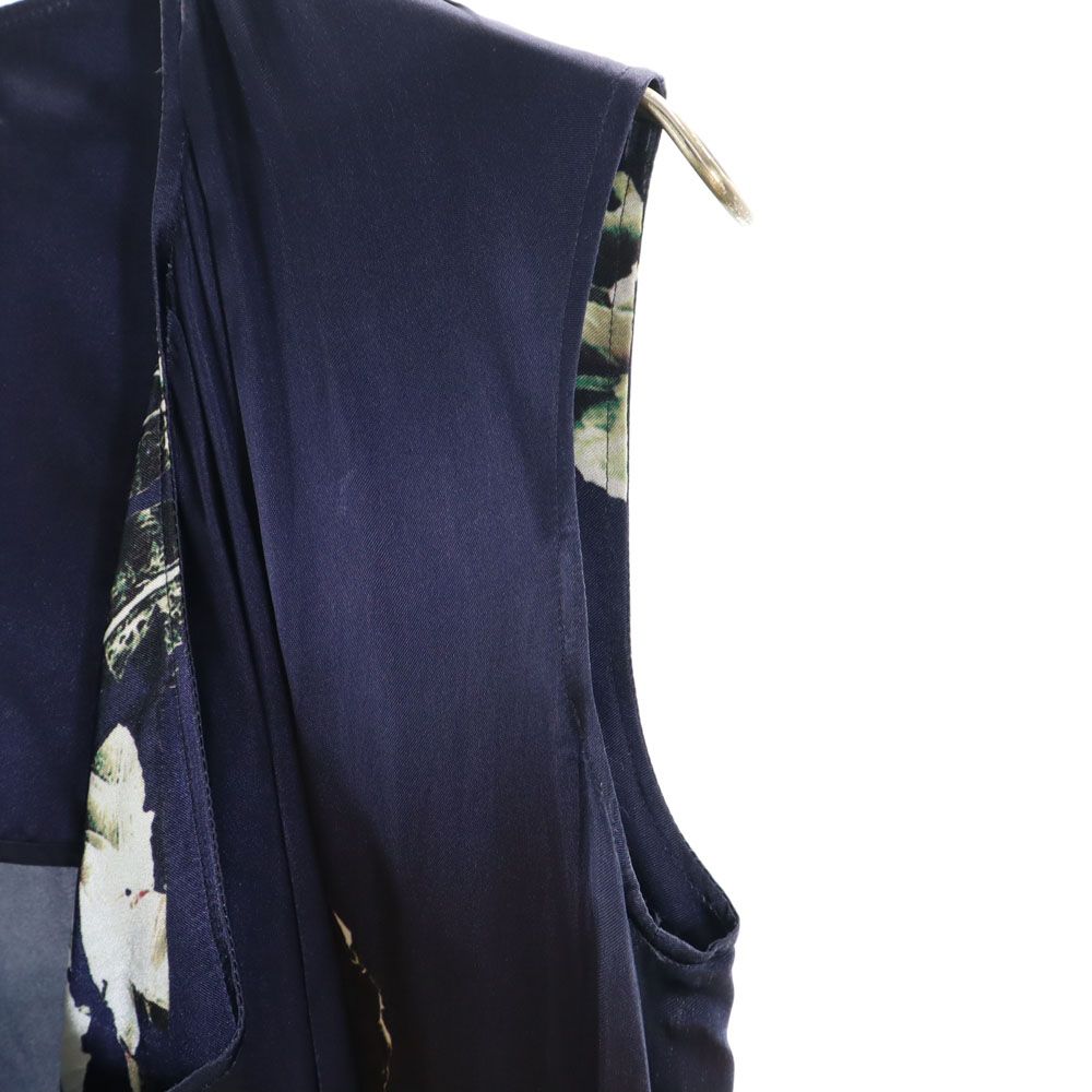 Y's Navy Sleeveless Maxi Dress Size 1