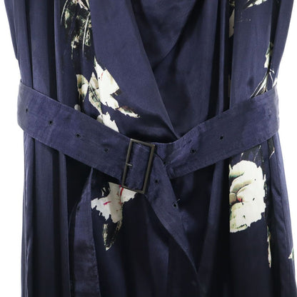 Y's Navy Sleeveless Maxi Dress Size 1