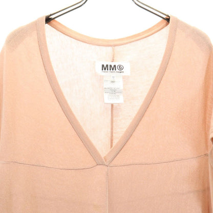 Maison Martin Margiela Sleeveless V-Neck Dress Pink Size S
