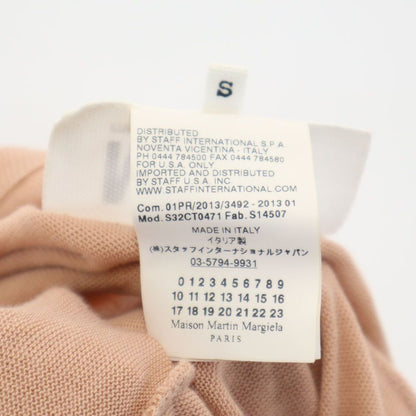 Maison Martin Margiela Sleeveless V-Neck Dress Pink Size S