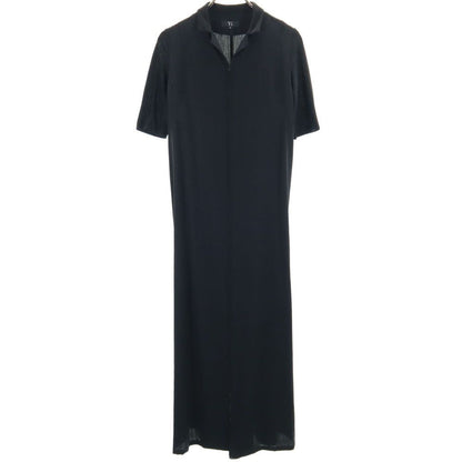 Y's 80s Made in Japan S/S Maxi Dress Black Size M