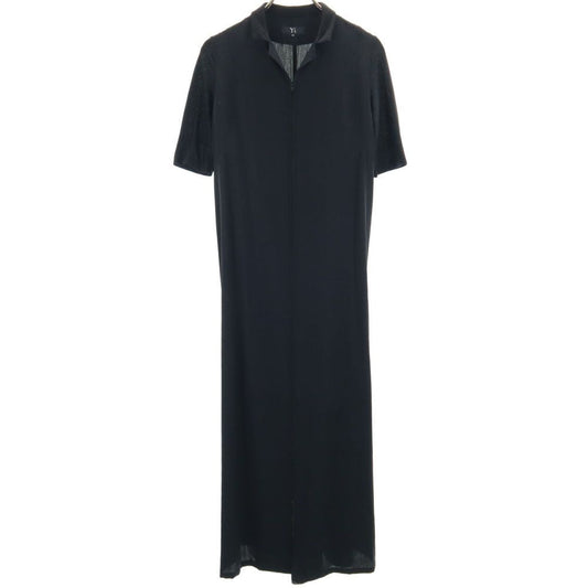 Y's 80s Made in Japan S/S Maxi Dress Black Size M