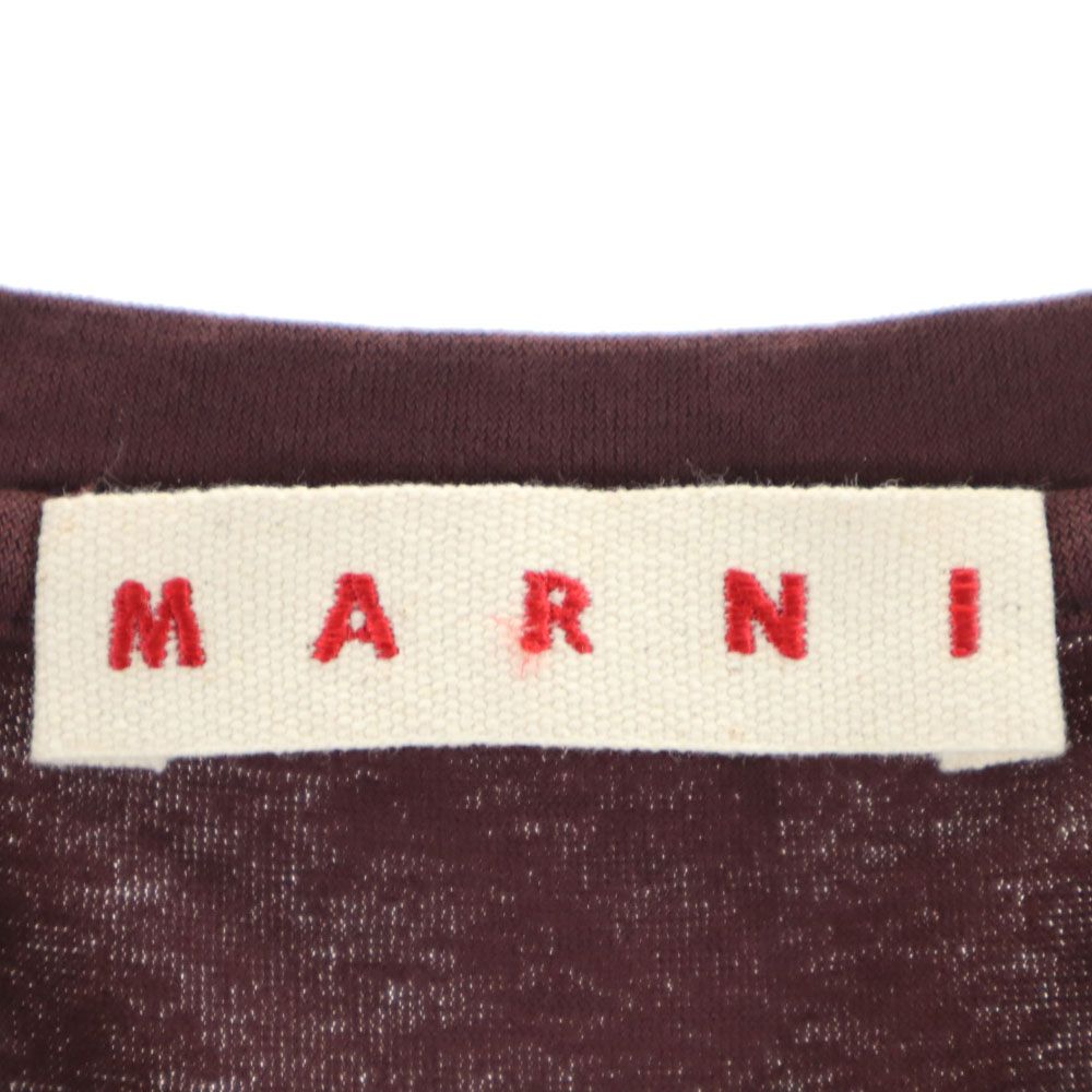 MARNI Italian Sleeveless Mini Dress Brown Size 38
