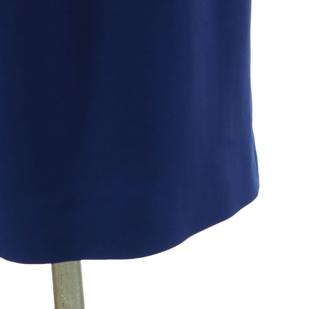 Stella McCartney Short Sleeve Back Zip Dress Blue Size 42