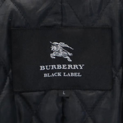 BURBERRY BLACK LABEL Quilted Lining Trench Coat Gray Size L