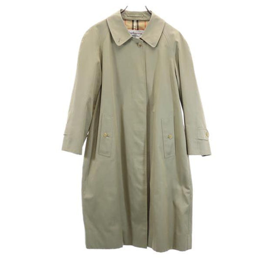 Burberrys 90s Beige Balmacaan Coat Size 9AR