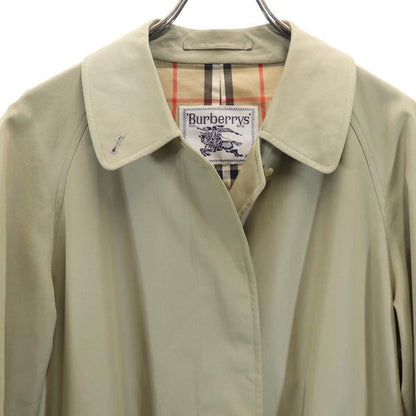 Burberrys 90s Beige Balmacaan Coat Size 9AR