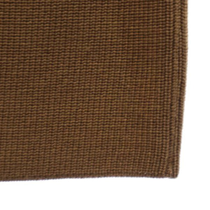 FOXEY Knit Wool 3/4 Sleeve Dress Brown Size 38