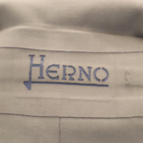 Herno Brown Balmacaan Coat Size 50