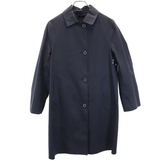 Mackintosh Handmade Balmacaan Coat Black Size 34