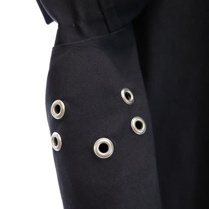 Mackintosh Handmade Balmacaan Coat Black Size 34