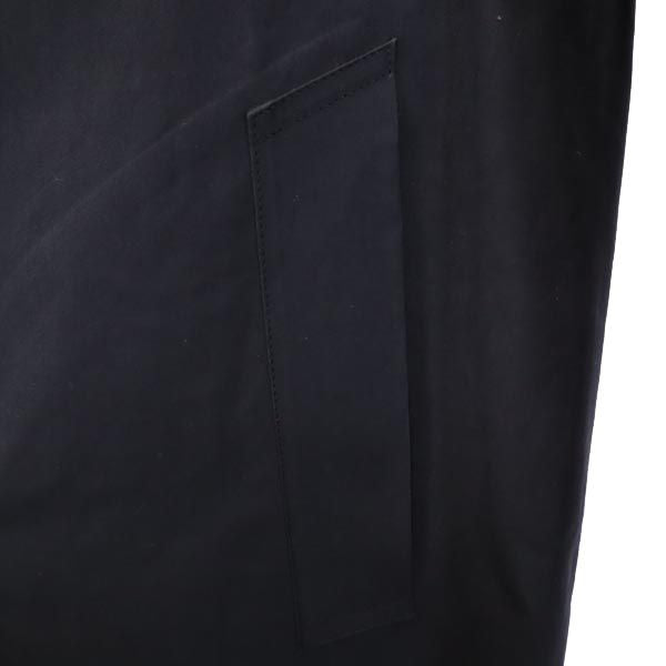 Mackintosh Handmade Balmacaan Coat Black Size 34