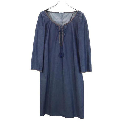 MIUMIU Long Sleeve Dress Navy Size 40
