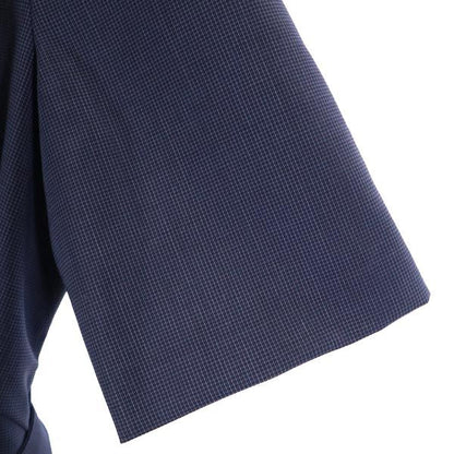 HUGO BOSS Short Sleeve Back Zip Midi Dress Navy Size US10