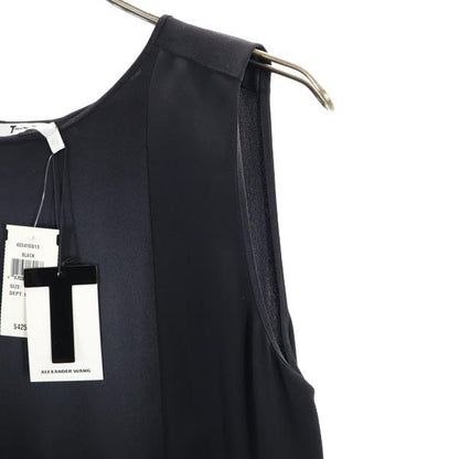 Alexander Wang Sleeveless Midi Dress Black Size S