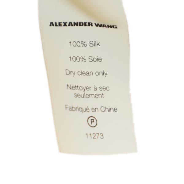 Alexander Wang Sleeveless Midi Dress Black Size S