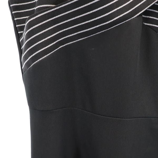 LOUIS VUITTON Cami Midi Dress Back Zip Black Size M