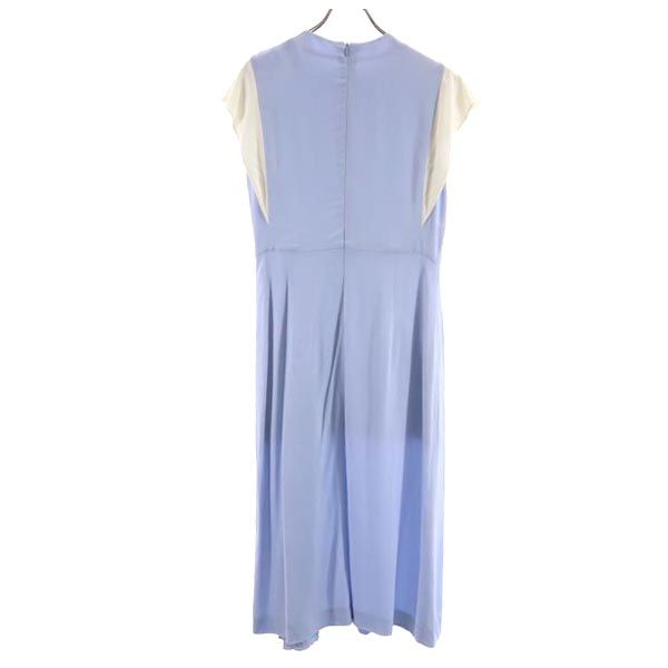 MIUMIU Italian Short French Sleeve Dress Blue Size 44