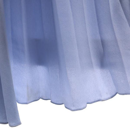 MIUMIU Italian Short French Sleeve Dress Blue Size 44