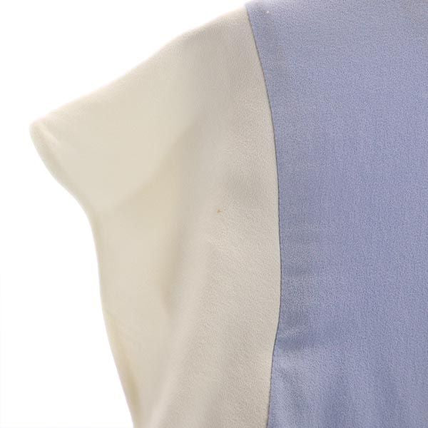 MIUMIU Italian Short French Sleeve Dress Blue Size 44
