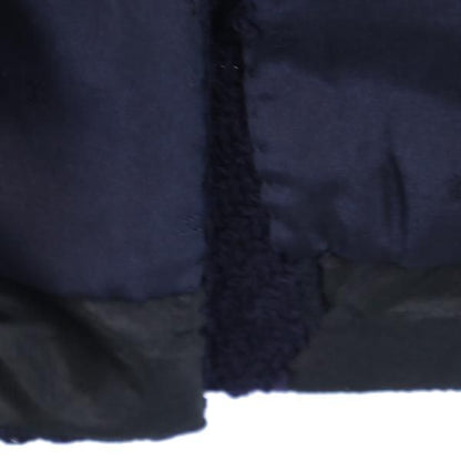 CHANEL French Wool Back Zip Midi Skirt Navy Size 40