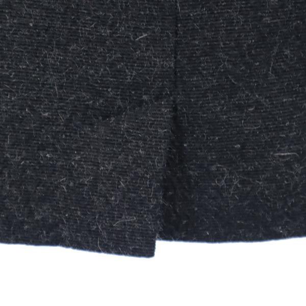 YVES SAINT LAURENT Mohair Blend Skirt Black Size F36