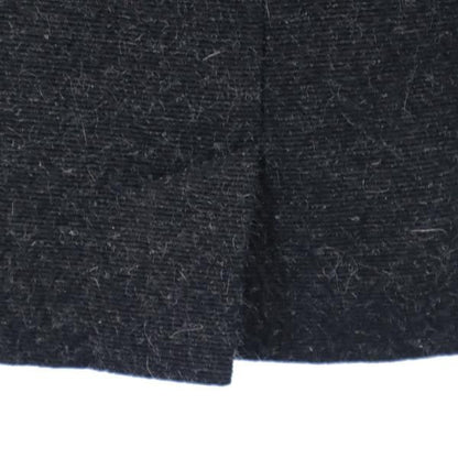 YVES SAINT LAURENT Mohair Blend Skirt Black Size F36