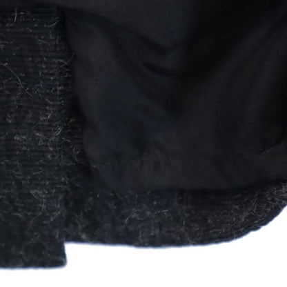 YVES SAINT LAURENT Mohair Blend Skirt Black Size F36